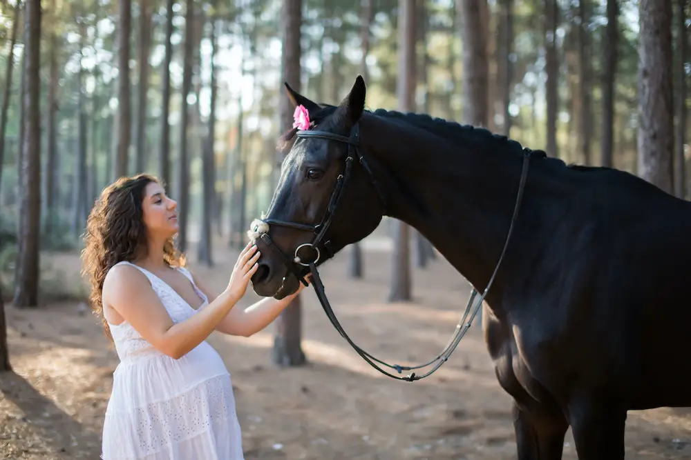 horse riding while pregnant